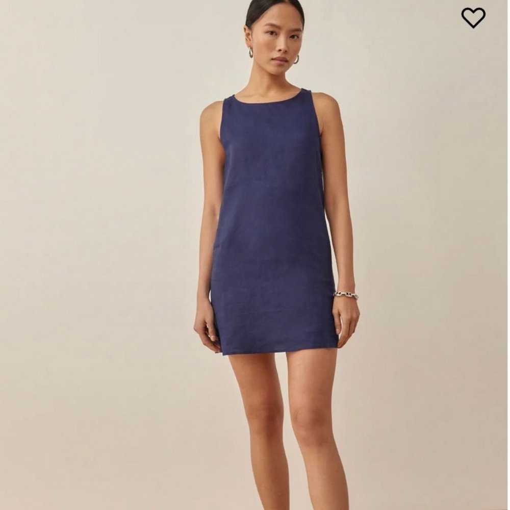 Reformation Jessi Linen Dress